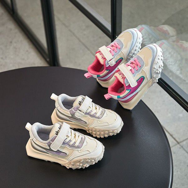 Girls' Sports Shoes Spring and Autumn New Boys' Ko...