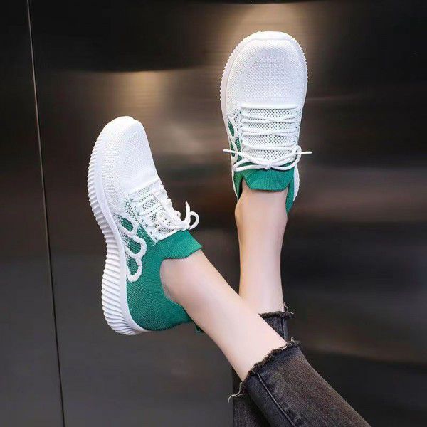 Sports shoes Women's casual shoes Korean version small white shoes Fashion casual women's shoes 