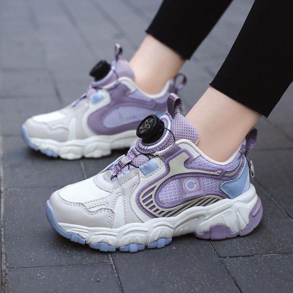 Girls' Children's Shoes Spring and Autumn New Girl...
